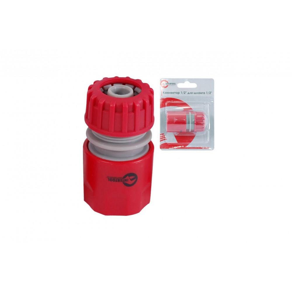 Конектор для шлангу Intertool - 1/2'' х 1/2''