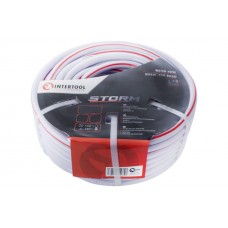 Шланг поливочный Intertool - 3/4" x 30 м серый 5 слойный