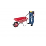 Тачка садово-строительная Intertool - 65 л x 130 кг, x 1 колесо (3,5-8,0)