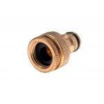 Адаптер латунний Intertool-Storm - на конектор 1/2" з внутрішнім різьбленням 1/2" та 3/4"
