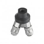 Разветвитель воздуха Intertool - 1/4" x 3 выхода W с быстроразъемным соединением