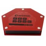 Тримач магнітний для зварювання Intertool - 34кг трапеція