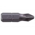 Набор бит Intertool - PH1 x PH2 x PZ1 x PZ2 x 25 мм Storm (5 шт.)