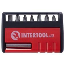Набір бітів Intertool - 7 шт.