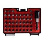 Набор бит Intertool - PH x PZ x SL x S x T x H (45 шт.)