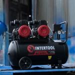 Компрессор безмасляный Intertool - 50 л x 2 x 1100 Вт Storm PT-0030