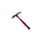 Молоток-кирочка Intertool - 510 г ручка фібергласс
