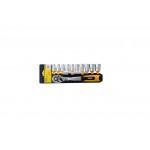 Набор инструмента на планке Mastertool - 1/2" x 12 ед. 78-1212