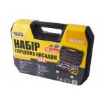 Набор инструмента Mastertool - 1/4" x 1/2" x 21 ед.