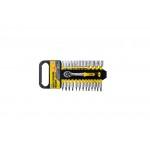 Набор инструмента на планке Mastertool - 1/4" x 28 ед.