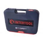 Набор инструмента Intertool - 1/4" x 3/8" x 1/2" 156 ед. Storm