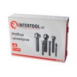 Набір зенкерів Intertool – 6,3 x 8,3 x 10,4 x 12,4 x 16,5 x 20,5 мм (6 шт.)