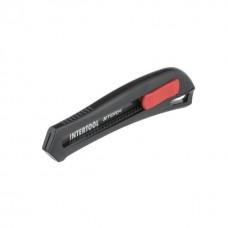 Ніж сегментний Intertool-Storm - 18 мм пластик