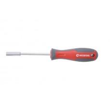 Отвертка Intertool - 1/4" x 100 мм с магнитным держателем Pro
