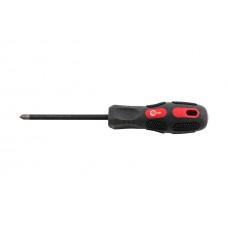 Отвертка Intertool - крестовая PZ1 х 100 мм, Prof