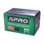 Патрон для дриля з ключем Apro - 3/8" x 24 x 1,5-10 мм