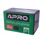 Патрон для дрели с ключем Apro - 1/2" x 20 x 1,5-13 мм