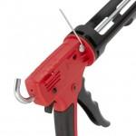 Пистолет для силикона Intertool - сплошной 225 мм усиленный двухрежимный