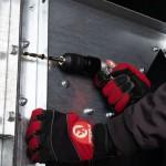 Дриль з реверсом пневматичний Intertool патрон самозатискний