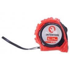 Рулетка Intertool - 5 м x 19 мм магніт