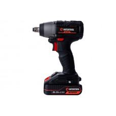 Гайковерт акумуляторний Intertool - 20 В x 2 Ач Li-Ion Brushless Storm