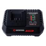 Зарядний пристрій для акумулятора Intertool - 20В x 4Ач Li-Ion Storm