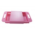 Дошка обробна з кошиком PRC Outdoor Chopping Board - 366 x 245 x 50 мм