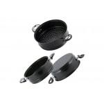 Пароварка антипригарна Kamille - 260 мм x 10 л x 3 грати