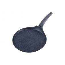 Сковорода млинець антипригарний Kamille - 280 мм Black Marble