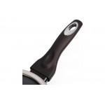 Антипригарний ківш Kamille - 180 мм x 1,8 л Black Marble з кришкою