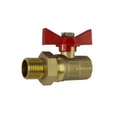 Кран шаровый STA - американка 1/2" (м)