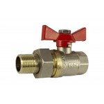 Кран шаровый STA - американка 1/2" (м), премиум NIK