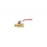 Кран кульовий повітряний Intertool - 1/4"У x 1/4"Н