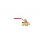 Кран кульовий повітряний Intertool - 1/4"У x 1/4"Н