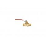 Кран кульовий повітряний Intertool - 1/4"Н x 1/4"Н