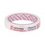 Лента малярная Intertool - 19 мм x 20 м белая 12 шт.