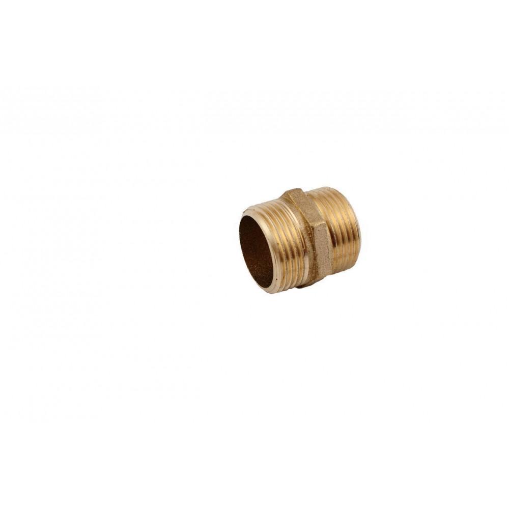 Ніпель латунь Никифоров - 3/4"Н x 1-1/4"Н