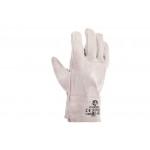 Рукавички Intertool - замшеві краги 27 см х 10,5" (сірі) 3 шт.