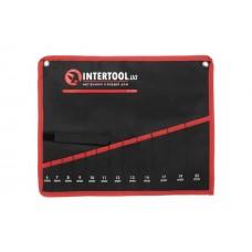 Чохол для гайкових ключів Intertool - 450 x 360 мм x 12 кишень