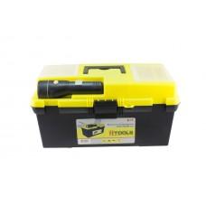 Ящик для інструментів Housetools - 16", з ліхтариком 79K021